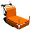 T-Mech Mini Dumper Tracked Power Barrow Petrol Transporter 300kg Drop Side Skip 196cc 8
