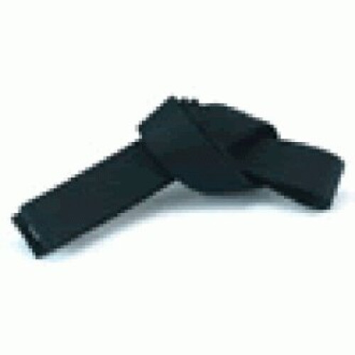 (320) PLAYWELL BLACK PROFESSIONAL 2 INCH SATIN BELT