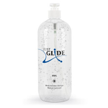 Just Glide Anal Water Based Lubricant | 1000 ml | Odourless Vegan Sex Lube