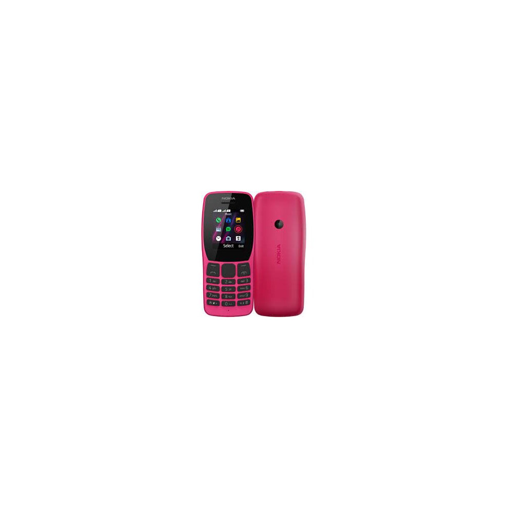 UNLOCKED PINK -NOKIA 110-image-OPC-PBDVTMS-REFURBISHED