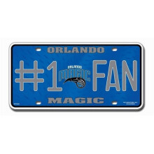 Orlando Magic License Plate #1 Fan