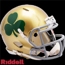 Riddell 9585590301 NCAA Notre Dame Fighting Irish Riddell Replica Mini Speed Style Shamrock Helmet