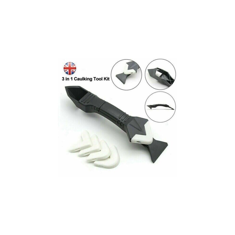 5 in 1 Silicone Sealant Remover Tool Kit Set Scraper Caulking Mould