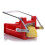 SRJ STAR Πατατοκόφτης SRJ STAR Chipper Chip Chopper Chopper Slicer Maker & 2 χαλύβδινες λεπίδες 4