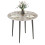 (Grey) Round Kitchen Dining Table No Chair Coffee Table 1