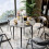 (Grey) Round Kitchen Dining Table No Chair Coffee Table 2
