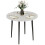 (White) Round Kitchen Dining Table No Chair Coffee Table 1