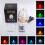 Ranpo USB LED LED Crystal Table Lamp Rotating Water Ripple Night Light 1