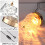 Ranpo USB LED LED Crystal Table Lamp Rotating Water Ripple Night Light 3