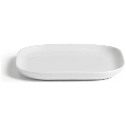 Riko Square 4 Piece Side Plate - White Light Bites Or Crisp 2