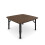 Living And Home (Brown) Square 70cm Wooden Folding Coffee Table 5