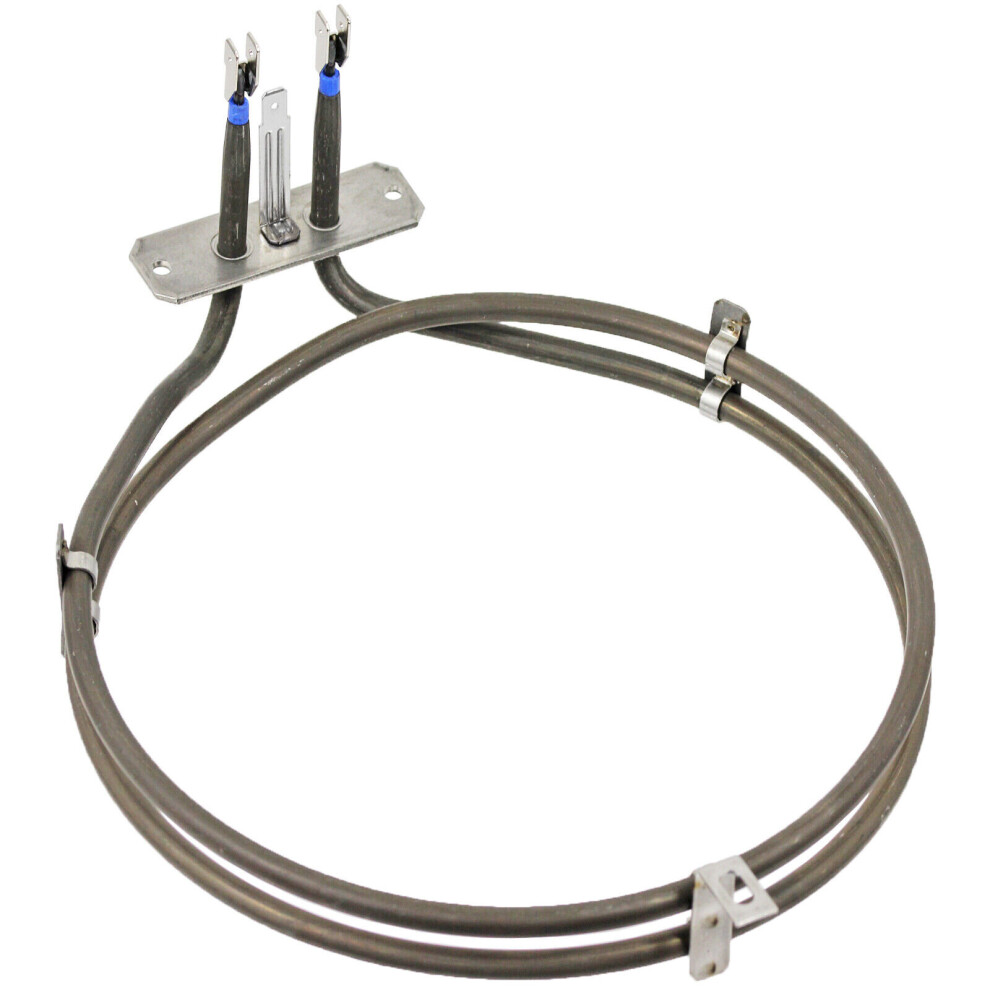 Spares2go Indesit Fan Oven Cooker Heater Element 2 Turn 2000W Genuine C00302374 C00084399