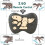 Remote Control Realistic Dinosaur Toys with LED Light Walking Roaring 3