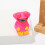 (  Pink) Pop Eyes Stress Relief Push Toy Squish 1