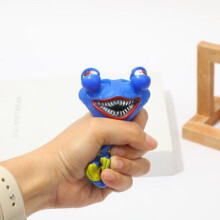 (  Blue) Poppy Playtime Huggy Wuggy Pop Eyes Stress Relief Push Toy Squish