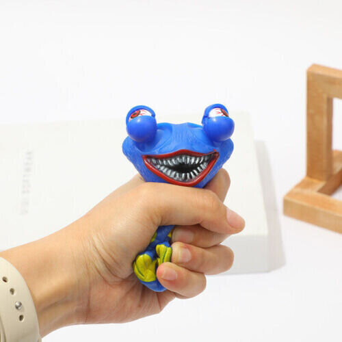 (  Blue) Pop Eyes Stress Relief Push Toy Squish