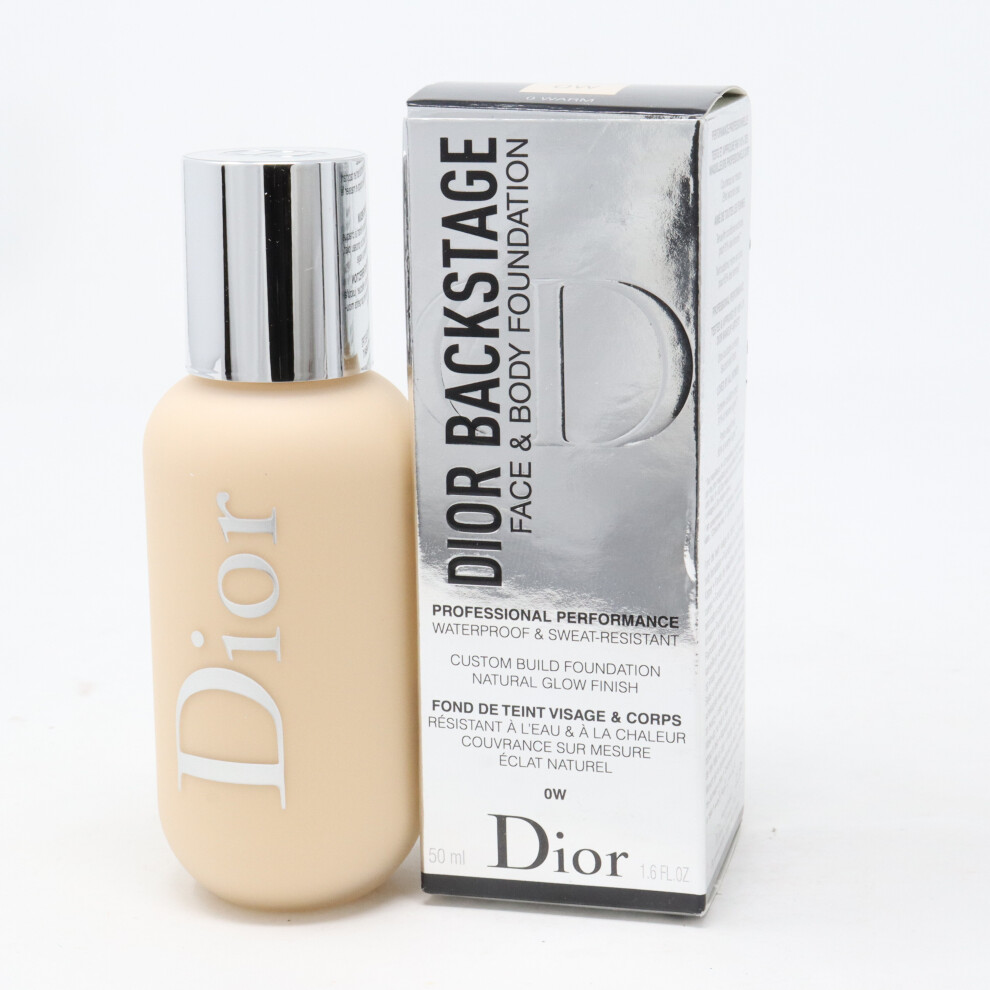 (O Warm) Dior Backstage Face & Body Foundation  1.6oz/50ml New With Box