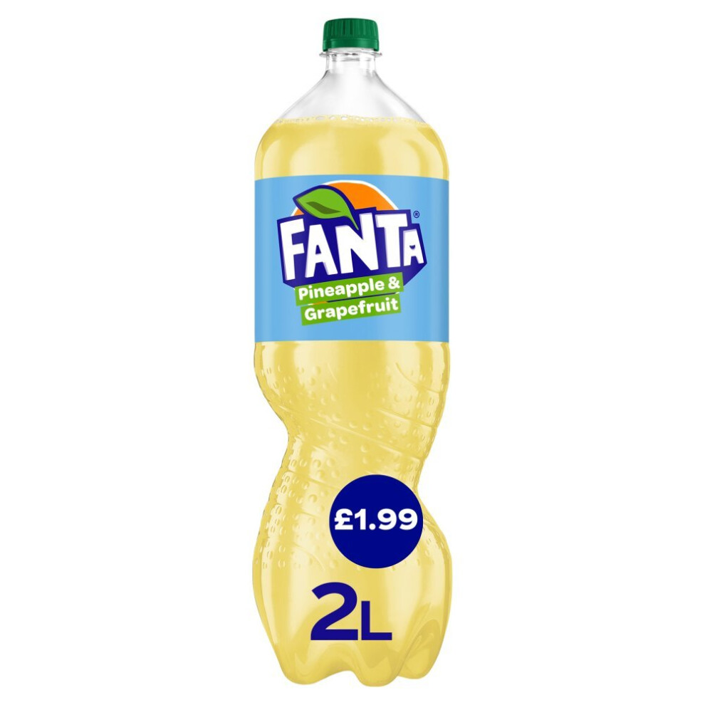 Fanta Pineapple & Grapefruit 2L (Pack of 6)