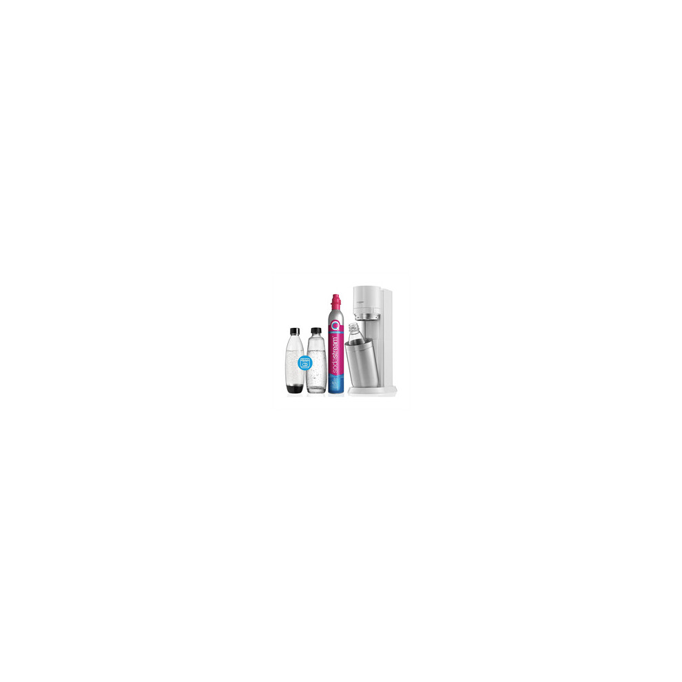 Sodastream Duo Sparkling Water Maker Machine And Co2 Gas Cylinder White