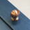 (31mm Knob) Brushed Dark Copper Cup Handle 76mm & Oval Knob 5