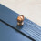 (31mm Knob) Brushed Dark Copper Cup Handle 76mm & Oval Knob 7