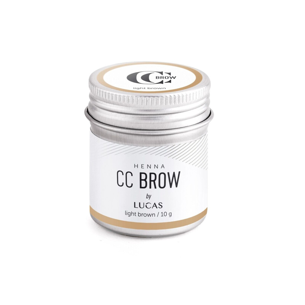 (Light Brown 10g) CC Henna brow pot