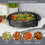 Quest Quest 35410 30cm Multi-Function Aluminium Electric Cooker Pan with Lid 6