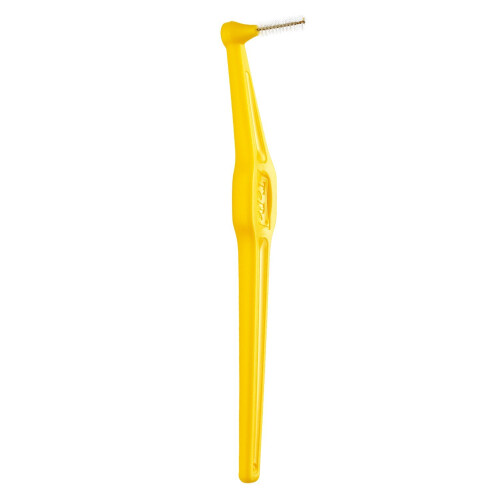 Tepe TePe Angle Interdental Brush, Yellow 0.7mm (6 Pieces/Packet) 1