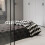 Black White Blanket Sofa Office Blanket Cross Pattern Air Conditioner Blanket 3