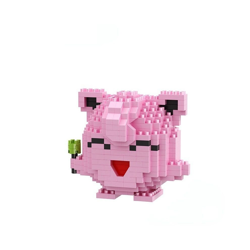 Pokemon Jigglypuff Building Construction Block Kid Toy Graphics Bricks