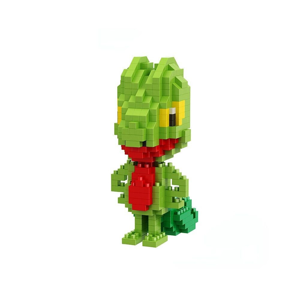 Pokemon Small Building Pokemon Blocks Small Cartoon Treecko 360PCS