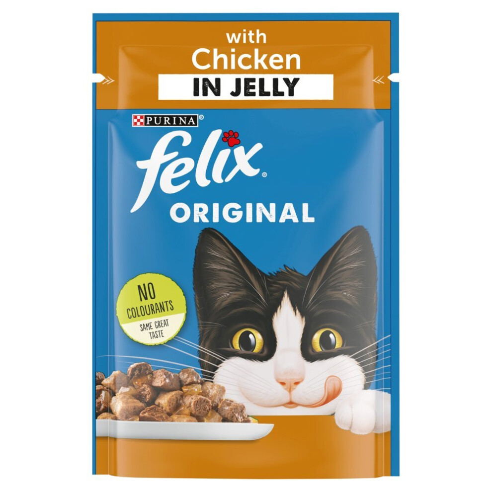 felix Original with Chicken in Jelly 100g (Pack of 20)