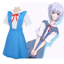 (XL) NEON GENESIS EVANGELION EVA Ayanami Rei AsukaJK role-playing costume