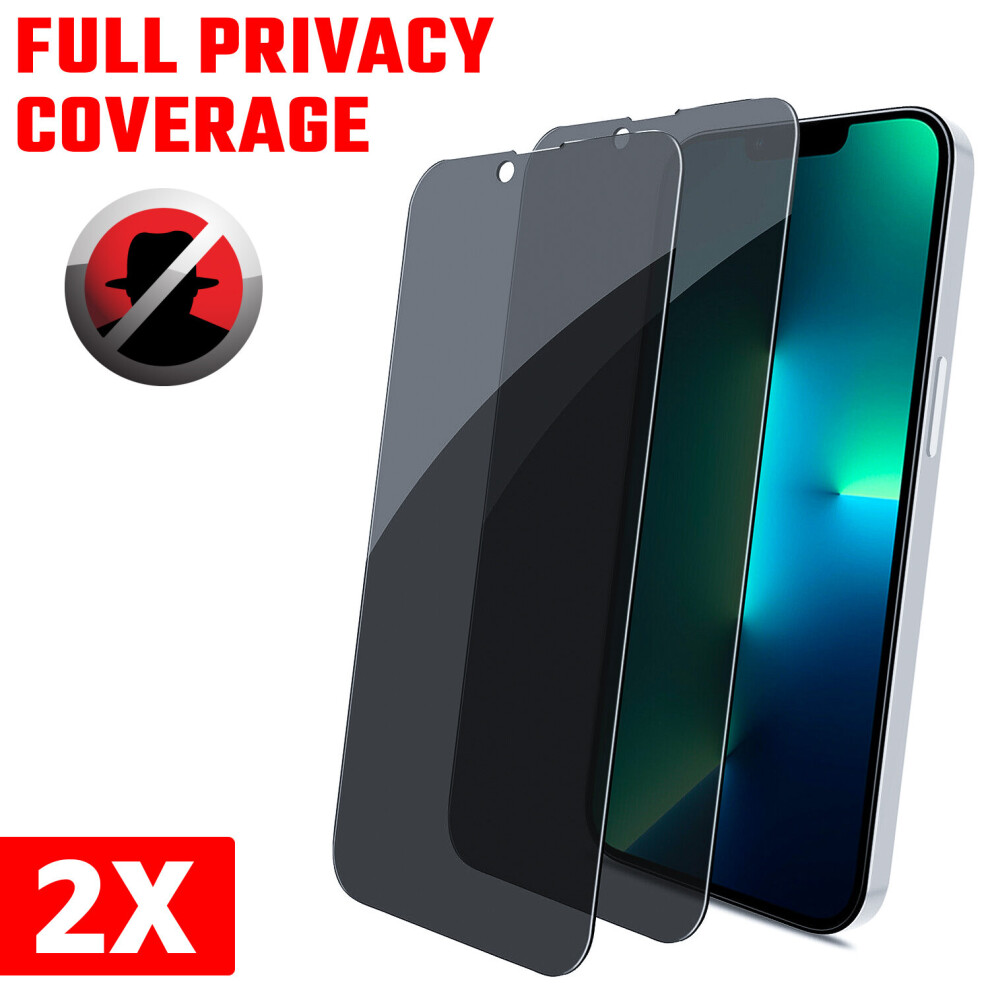 (Privacy Screen Protector For iPhone 14) Privacy Screen Protector For All iPhone 14 13 12