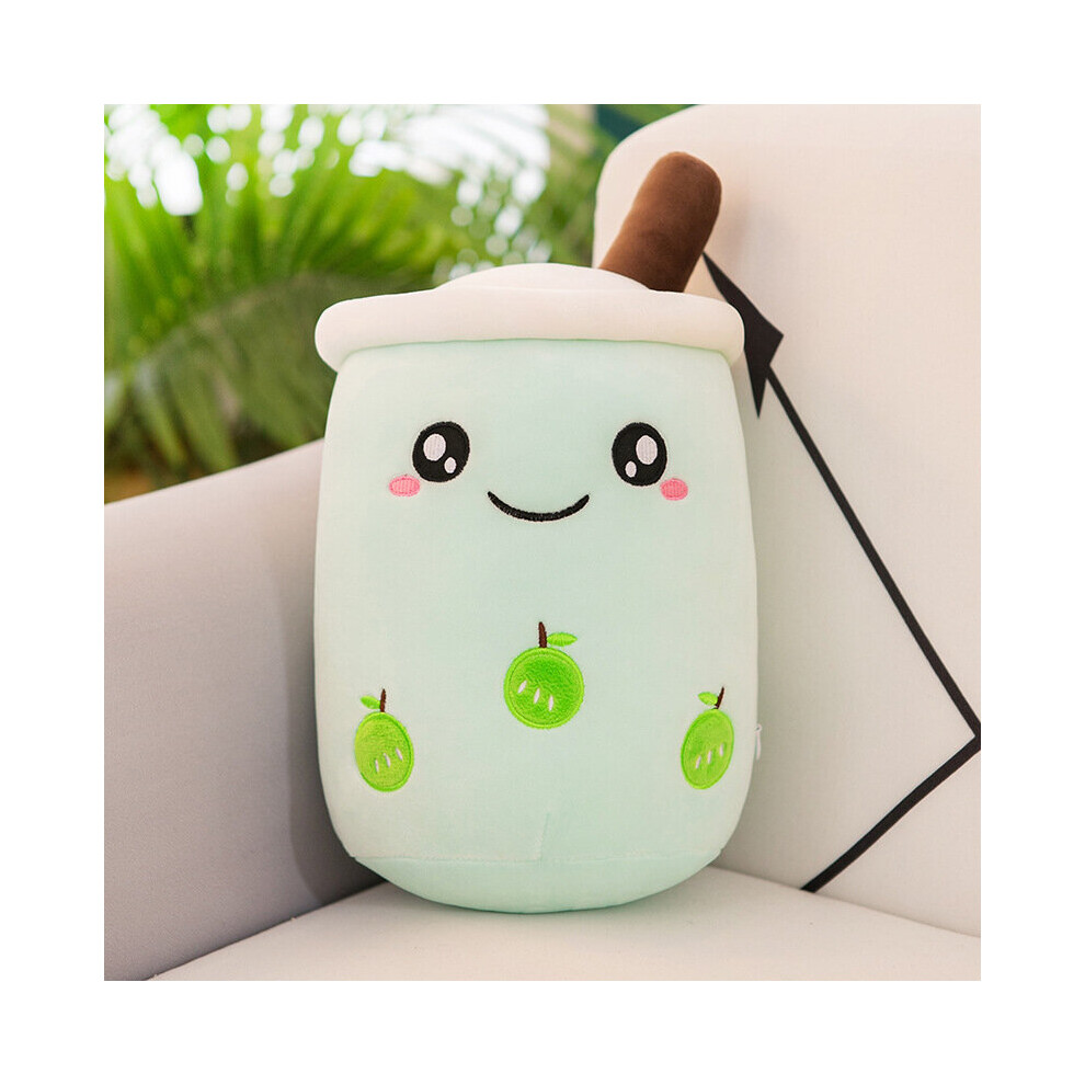 (Green) 35Cm Bubble Tea Boba Cup Squishmallow Cute Soft Gift Plush Toy Soft Kawaii Uk Green