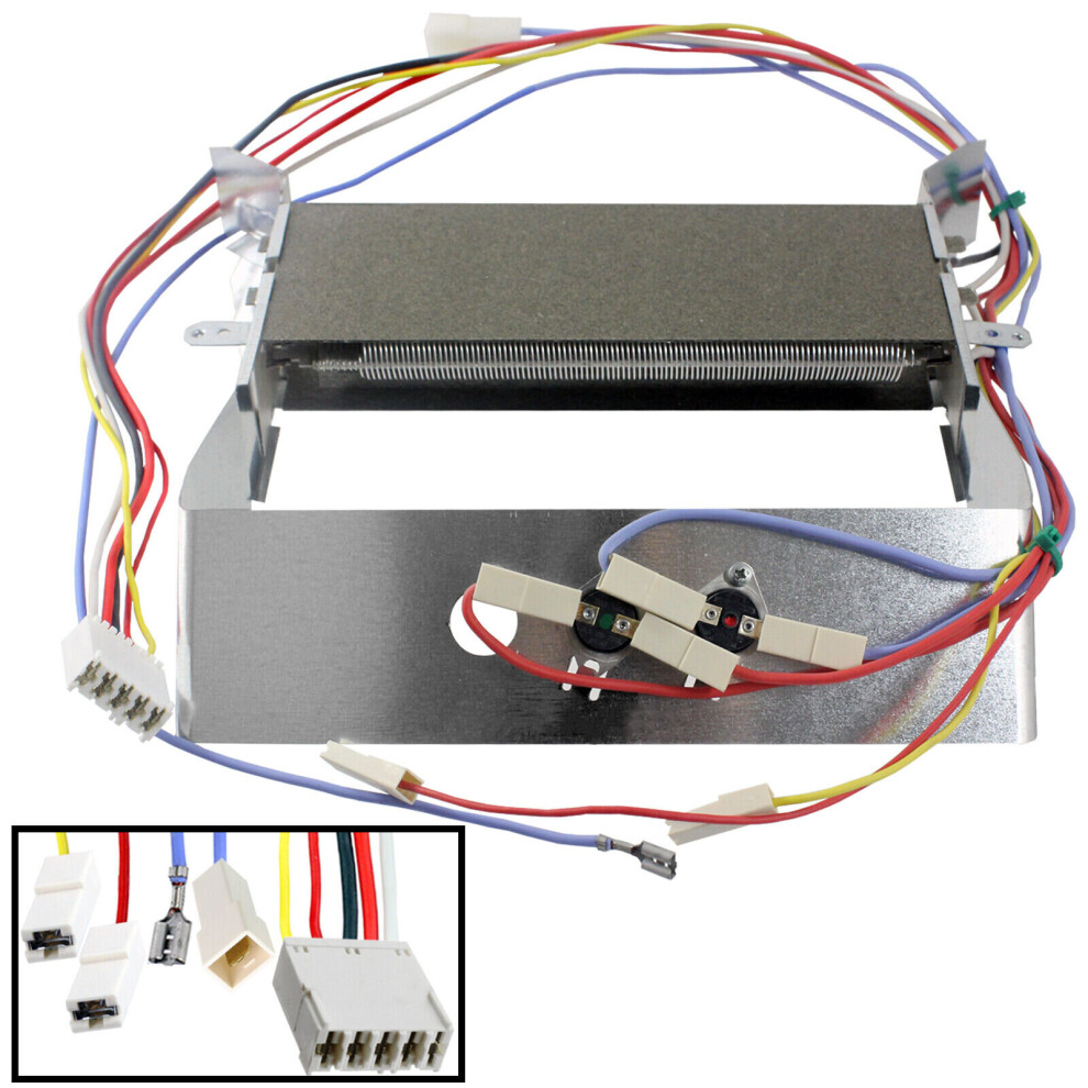 Spares2go Element & Thermostats For Indesit Tumble Dryer Isl70c Isl65c Isl66cx Isl70cs 2300W