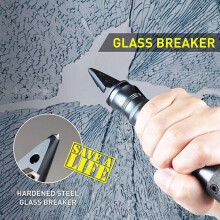 Car Window Emergency Tool Breaker Whip Hammer Seat Belt Cutter Self