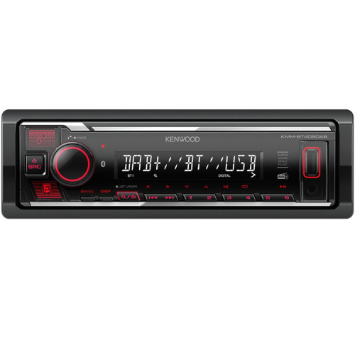 Kenwood Autoradio USB - Bluetooth - DAB+ - JVC KMM-BT408DAB