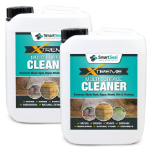 (2 x 5 Litres) Smartseal Xtreme Multi-Surface Cleaner - High-Performance Cleaner for Natural Stone, Block Paving, Paving Slabs