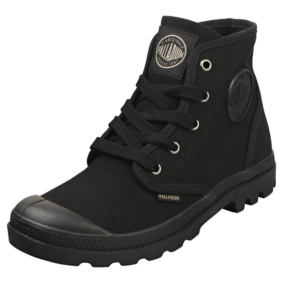 (5) Palladium Pampa Hi Womens Casual Boots in Black