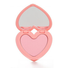 Lilybyred LUV BEAM CHEEK(AD) (01_Loveable Coral) - Hjärtformat Puderblush med Lyster