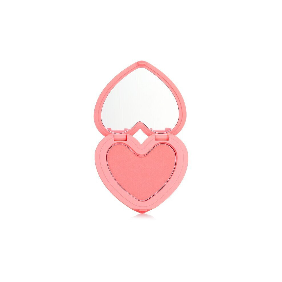 Lilybyred Red Lilyby Luv Beam Cheek(Ad) (04_Selfie ) - Heart Shaped Powder Blush With Shimmer Natural-Looking Flush Long-Lasting Radiance Korean Beaut