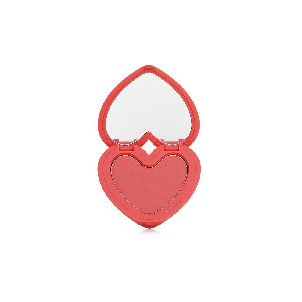 Lilybyred Luv Beam Cheek(Ad) (05_French Marsala) - Heart Shaped Powder Blush With Shimmer Natural-Looking Flush Long-Lasting Radiance Korean B