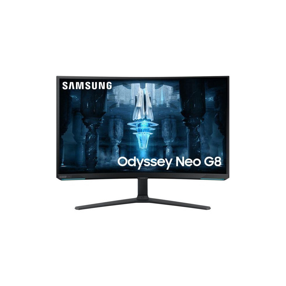 SAMSUNG Odyssey Neo G8 4K Ultra HD 32" Curved Gaming Monitor - Black