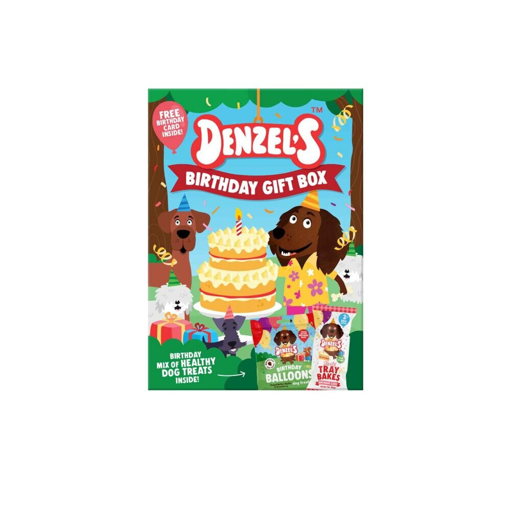 Denzel's Birthday Gift Box for Dogs 110g (Pack of 8)