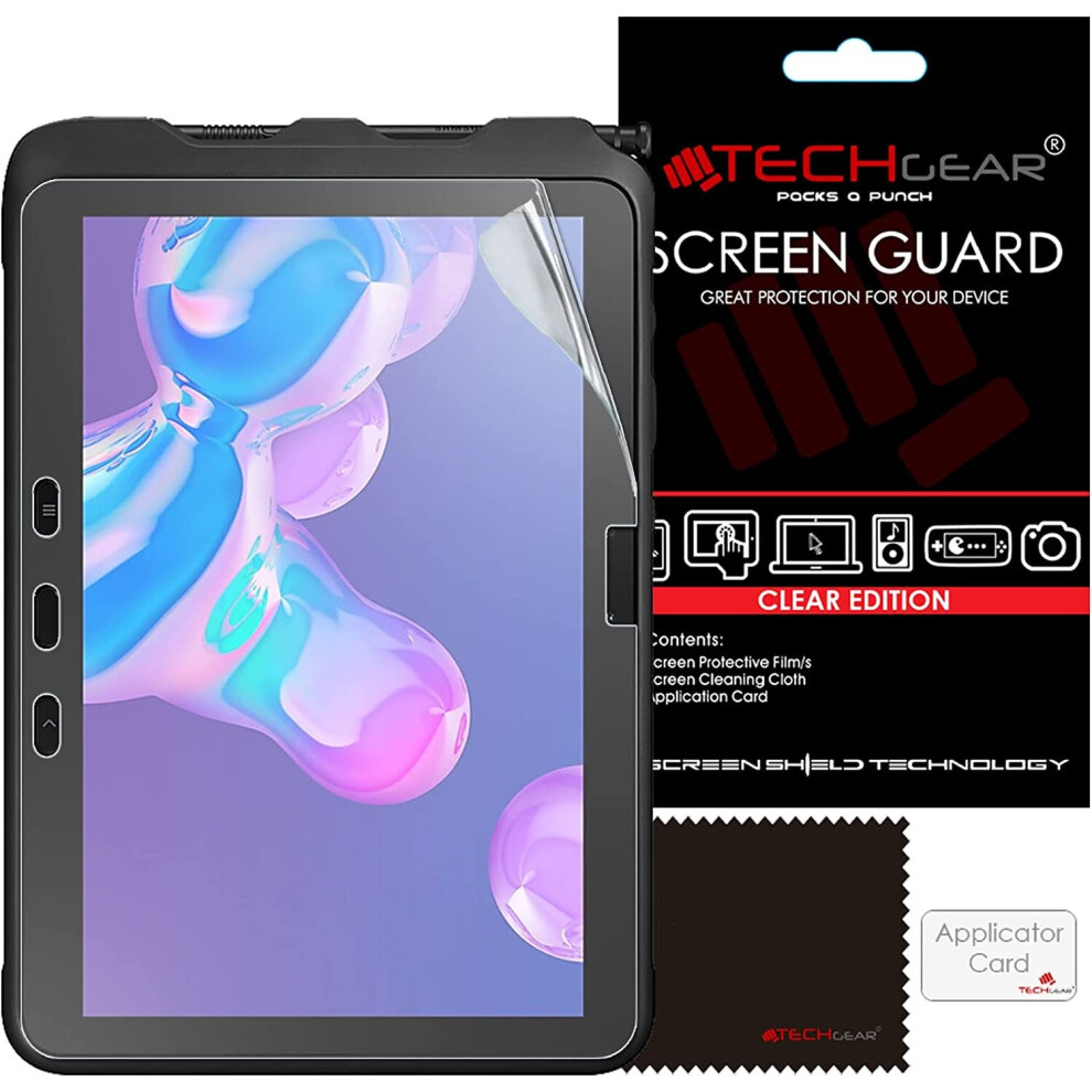 TECHGEAR 3 Pack Samsung Galaxy Tab Active Pro / Active 4 Pro 10.1" Screen Protectors (SM-T540, T545, T547, T630, T637) Ultra CLEAR Screen Protector