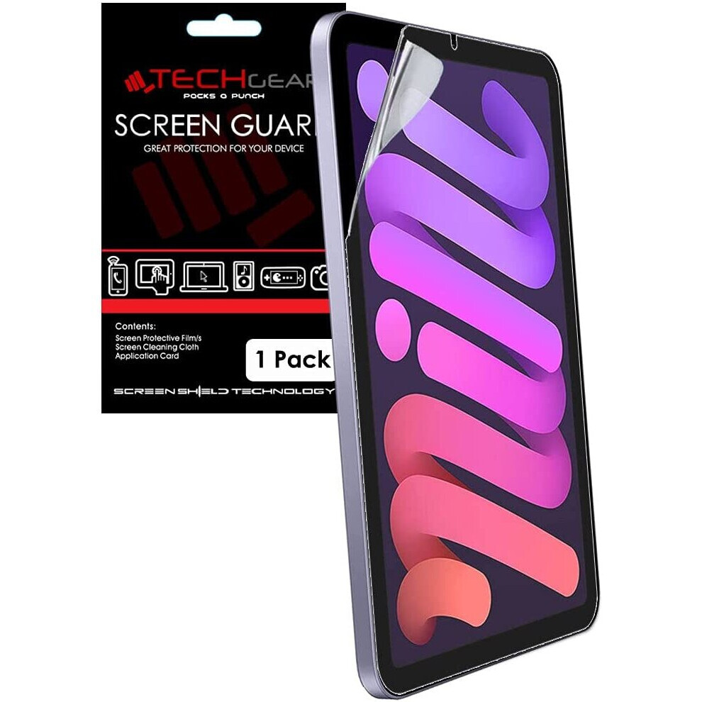 TECHGEAR iPad Mini 6, 6th Generation Screen Protectors, Ultra CLEAR Screen Protector  Designed For iPad Mini 8.3" 2021