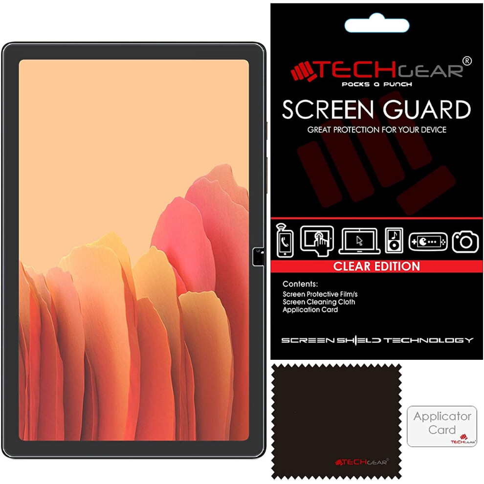 TECHGEAR 2 Pack Samsung Galaxy Tab A7 10.4" 2022 / 2020 Screen Protectors (SM-T500 / SM-T503 / SM-T505 / SM-T509), Ultra CLEAR Screen Protector