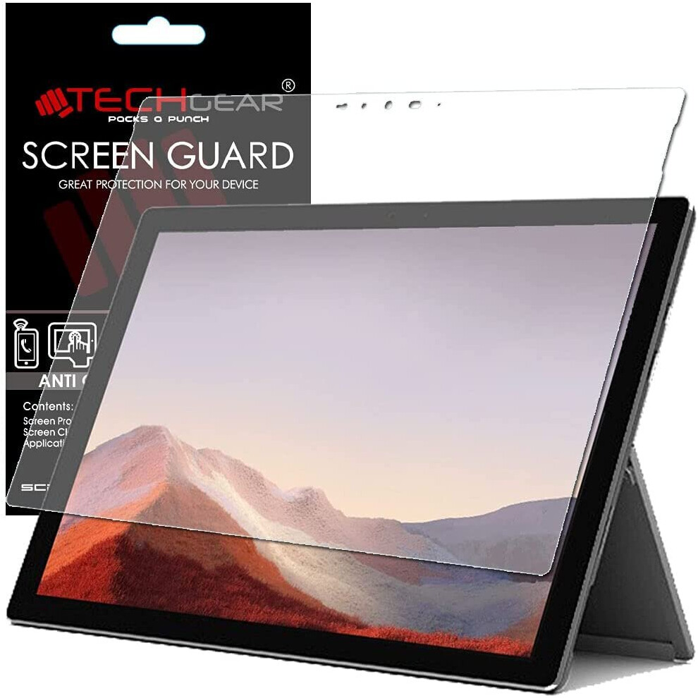 TECHGEAR [Pack of 2] Anti Glare / Matte Screen Protectors for Microsoft Surface Pro 7 (12.3 Inch screen) - Matte Screen Protector Covers