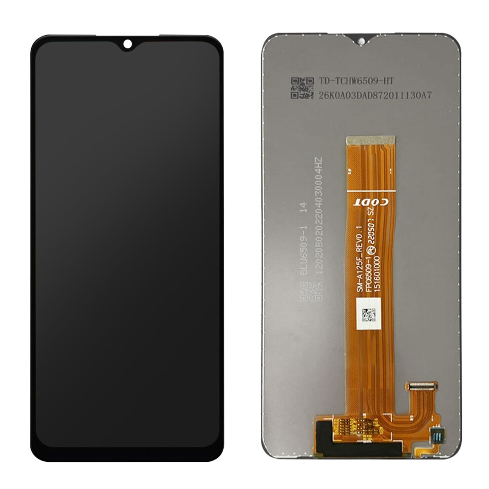 Complete Block For Galaxy A04s Lcd Screen And Tactile Digitizer Compatible Black 3662427747134